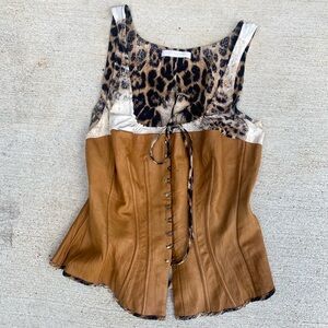 Vintage 2003 Cavalli lamb leather Set